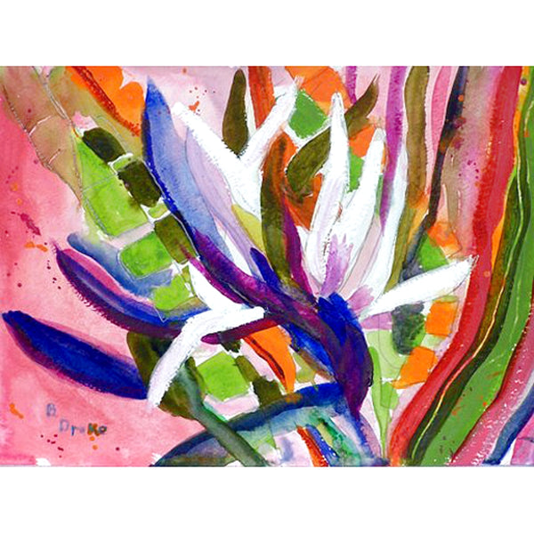 Betsy's Bird of Paradise Beach Towel