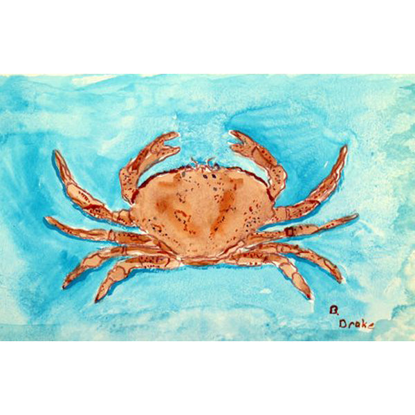 Red Crab Beach Towel