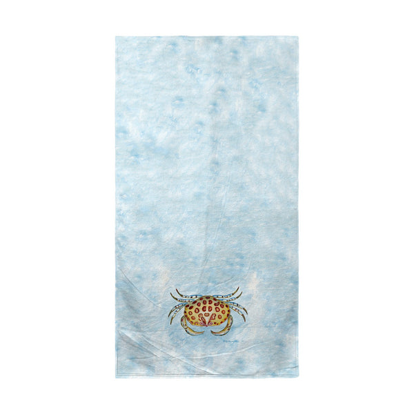 Calico Crab Beach Towel