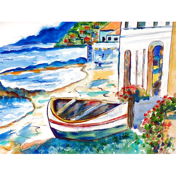 Sicilian Shore Beach Towel
