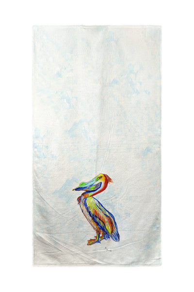 Sylvester Pelican Long Beach Towel