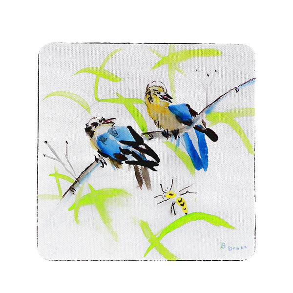 Birds and Bees III Coaster Set of 4