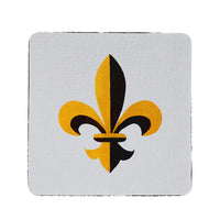 Fleur-de-lis Coaster Set of 4