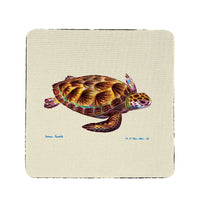Green Sea Turtle Coaster Set of 4