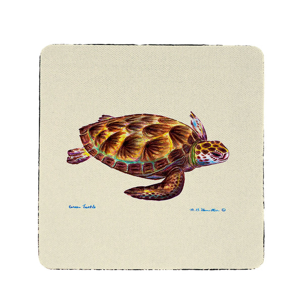 Green Sea Turtle Coaster Set of 4
