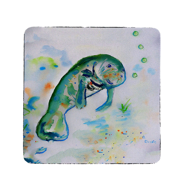 Betsy's Manatee Coaster Set of 4