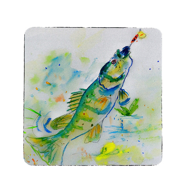 Yellow Perch Coaster Set of 4