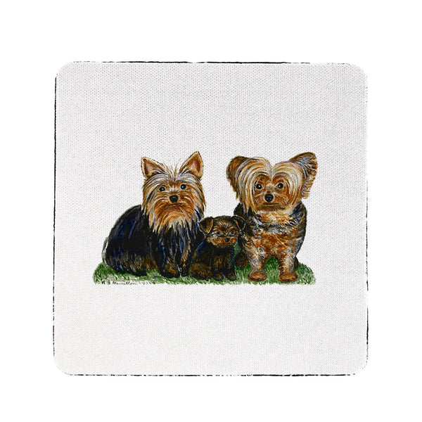 Yorkies Coaster Set of 4