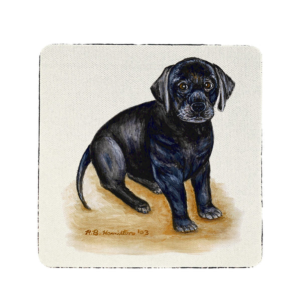 Black Lab Coaster Set of 4