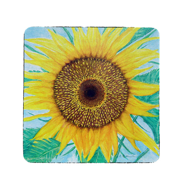 Dick's Sunflower Coaster Set of 4