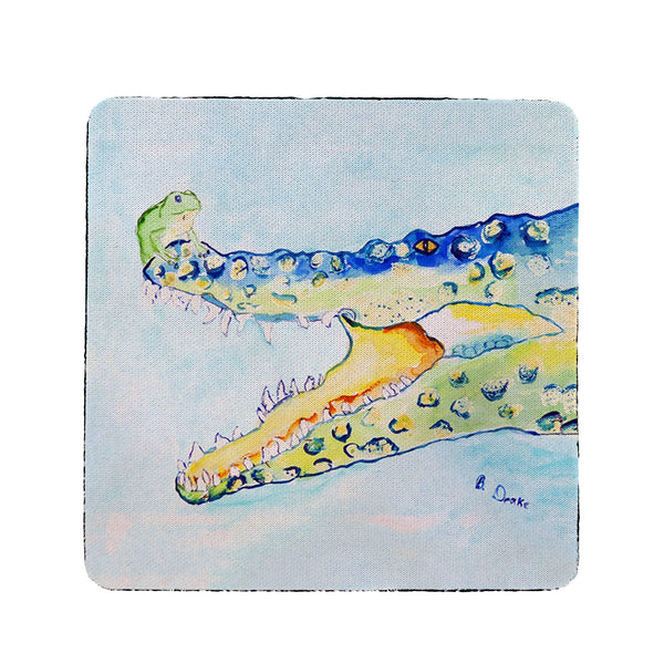 Crocodile & Frog Coaster Set of 4