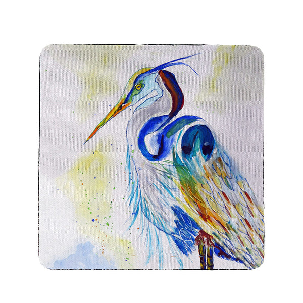 Watercolor Heron Coaster Set of 4
