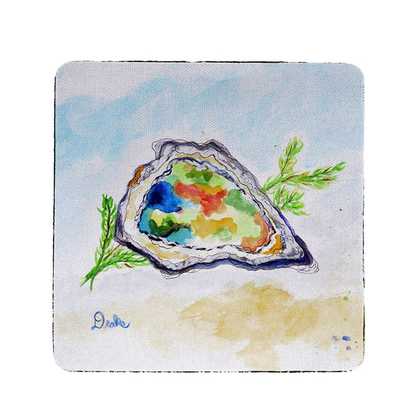 Colorful Oyster Coaster Set of 4