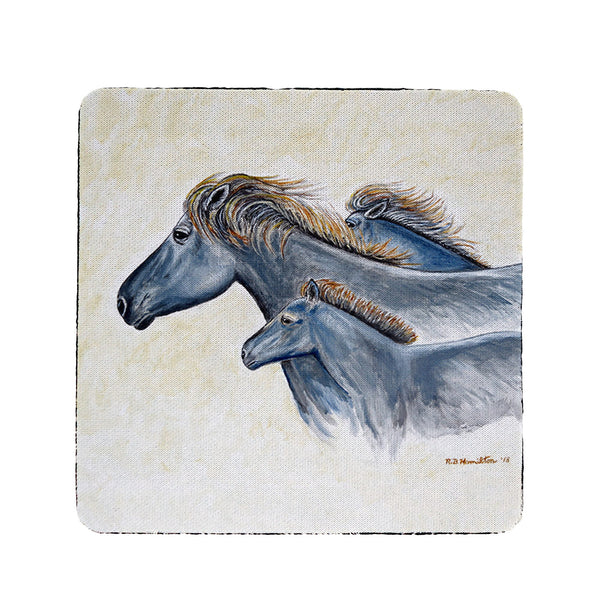 Wild Horses Coaster Set of 4
