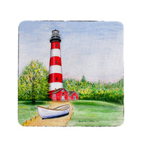 Chincoteague Lighthouse VA Coaster Set of 4