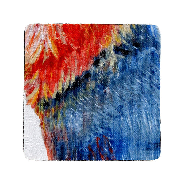 Gray Fox Coaster Set of 4
