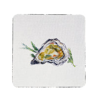 Oyster Shell Coaster Set of 4
