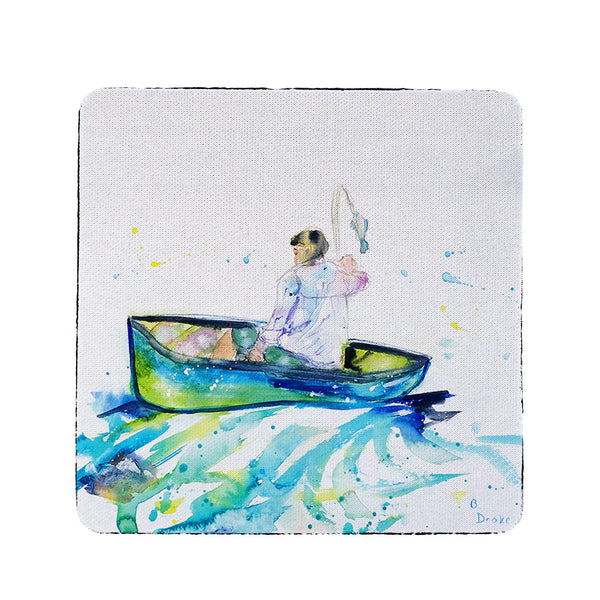 Boy in Boat Coaster Set of 4