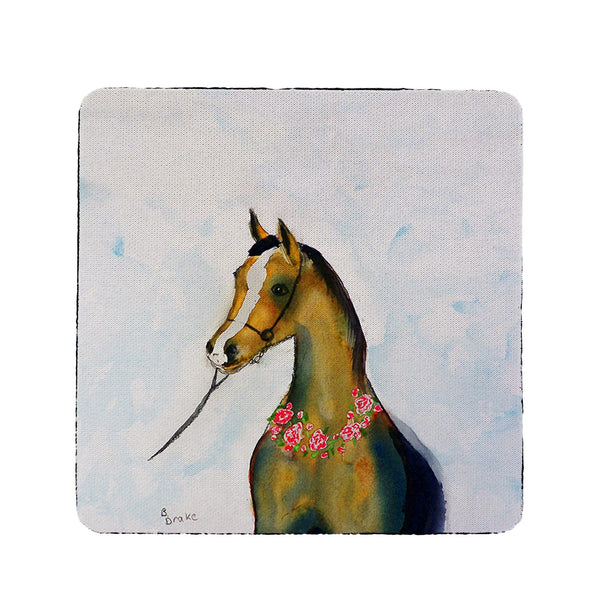 Horse & Garland Coaster Set of 4