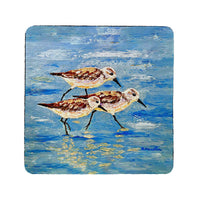 Sandpiper Race Coaster Set of 4