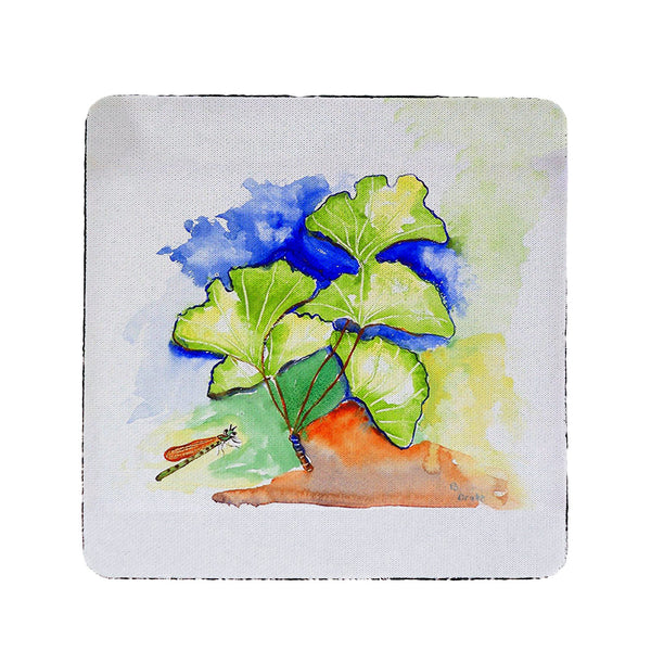 Ginko Leaves Coaster Set of 4