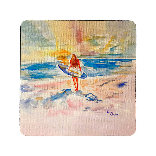 Surfer Girl Coaster Set of 4