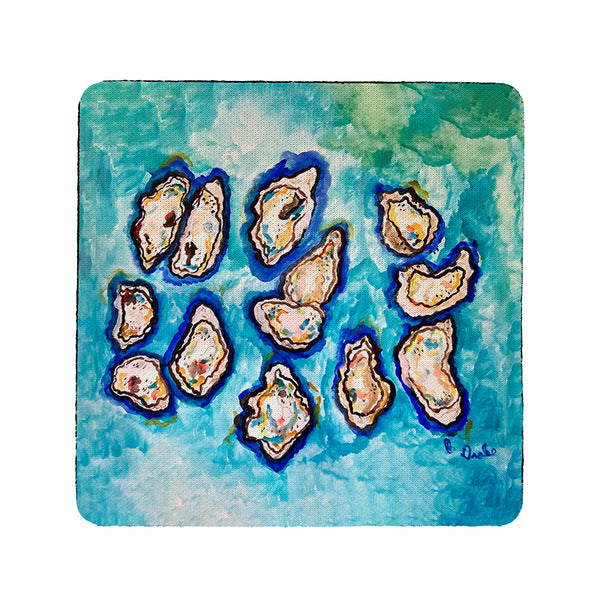 Many Oysters Coaster Set of 4