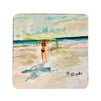 Surfer Girl II Coaster Set of 4