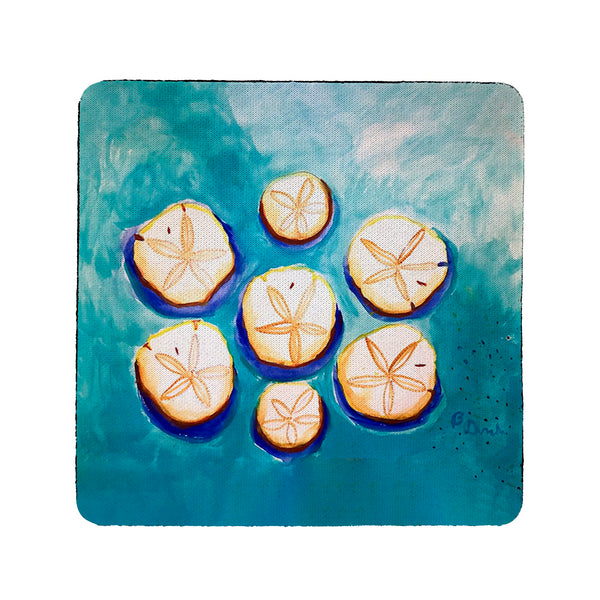 Many Sand Dollars Coaster Set of 4
