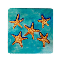Many Starfish Coaster Set of 4