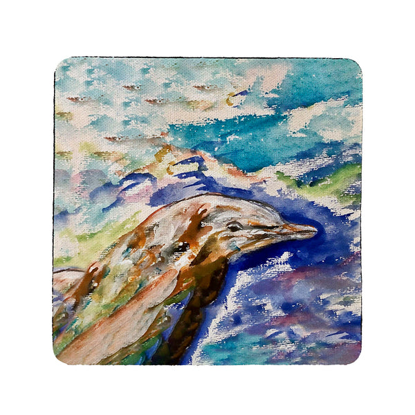 Dolphin Portrait Coaster Set of 4