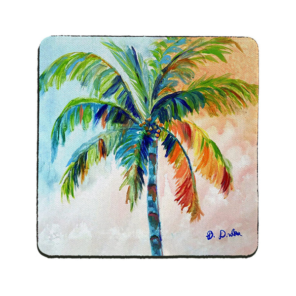 Pastel Palms Coaster Set of 4