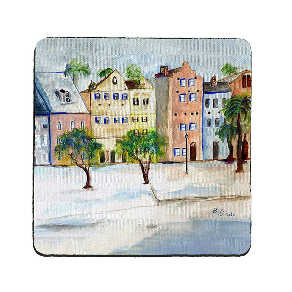 Betsy's Rainbow Row Coaster Set of 4