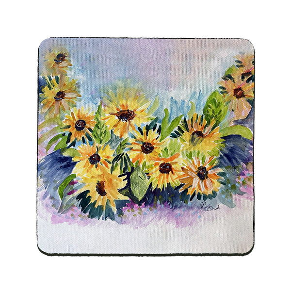 Betsy's Black Eyed Susans Coaster Set of 4