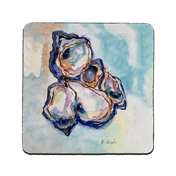 Five Oysters Coaster Set of 4