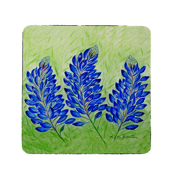 Blue Bonnet Coaster Set of 4