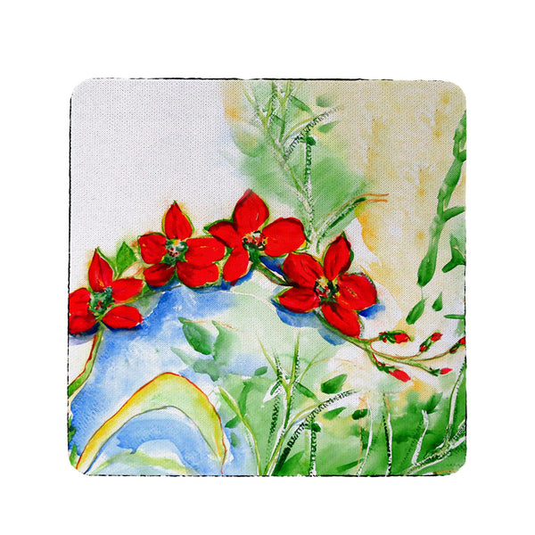 Red Orchids Coaster Set of 4