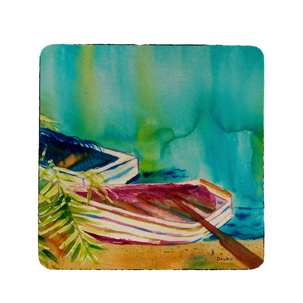 Row Boats Coaster Set of 4