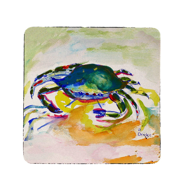 Green Crab Coaster Set of 4