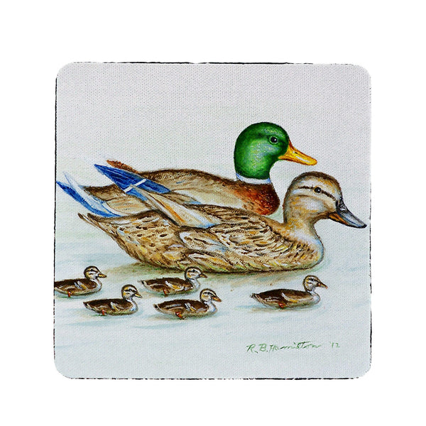 Mallard Family Coaster Set of 4