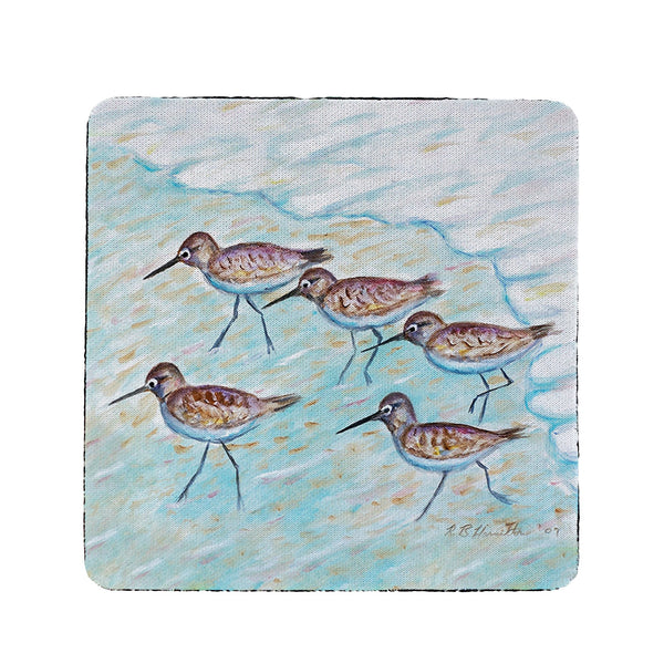 Sandpipers Coaster Set of 4