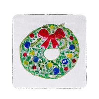 Christmas Wreath Coaster Set of 4