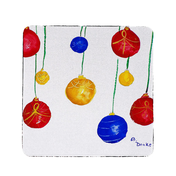 Christmas Ornaments Coaster Set of 4