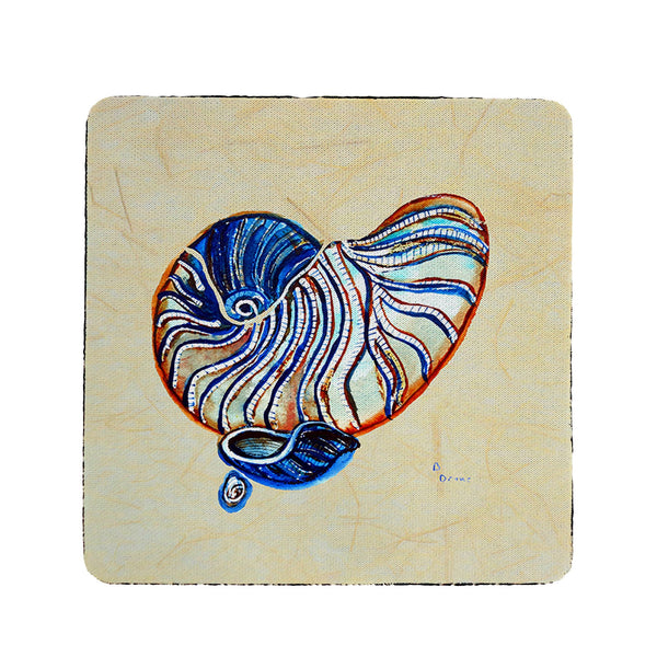 Betsy's Nautilus Coaster Set of 4