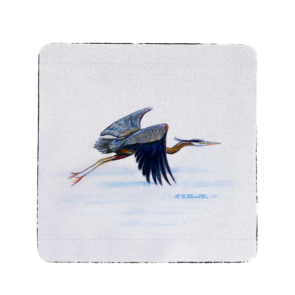 Eddie's Blue Heron Coaster Set of 4
