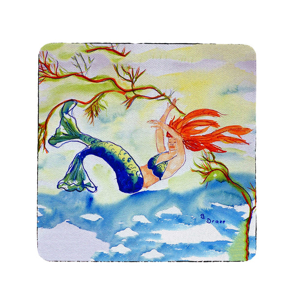 Resting Mermaid Coaster Set of 4