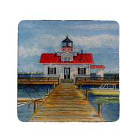 Marshes Lighthouse  Coaster Set of 4