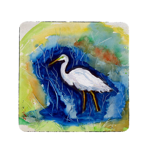 Egret Walking Coaster Set of 4