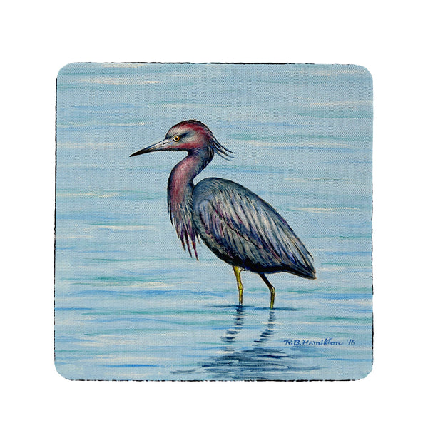Dick's Little Blue Heron Coaster Set of 4