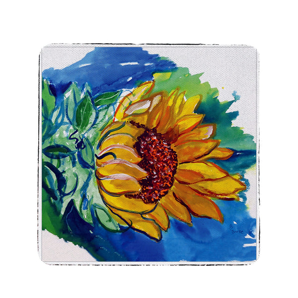 Windy SunFlower Coaster Set of 4